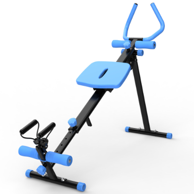 4-in-1 Ab Workout Glider & Rowing Fitness Machine
