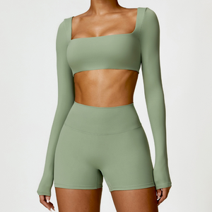 Winter Nude Feel Tight Yoga Suit