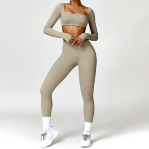 Winter Nude Feel Tight Yoga Suit