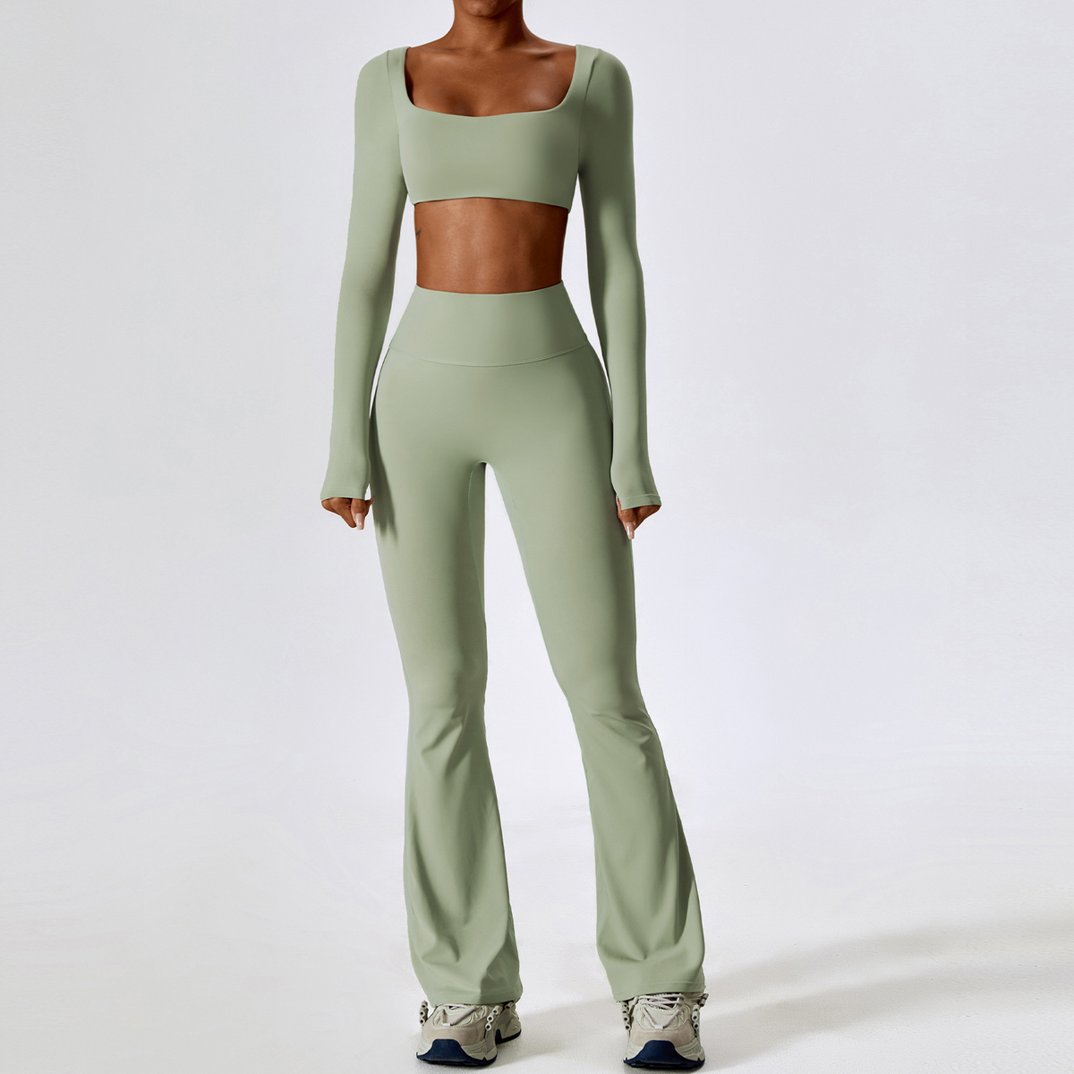 Women's Nude Feel Yoga Set