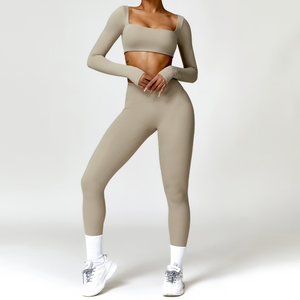 Winter Nude Feel Tight Yoga Suit